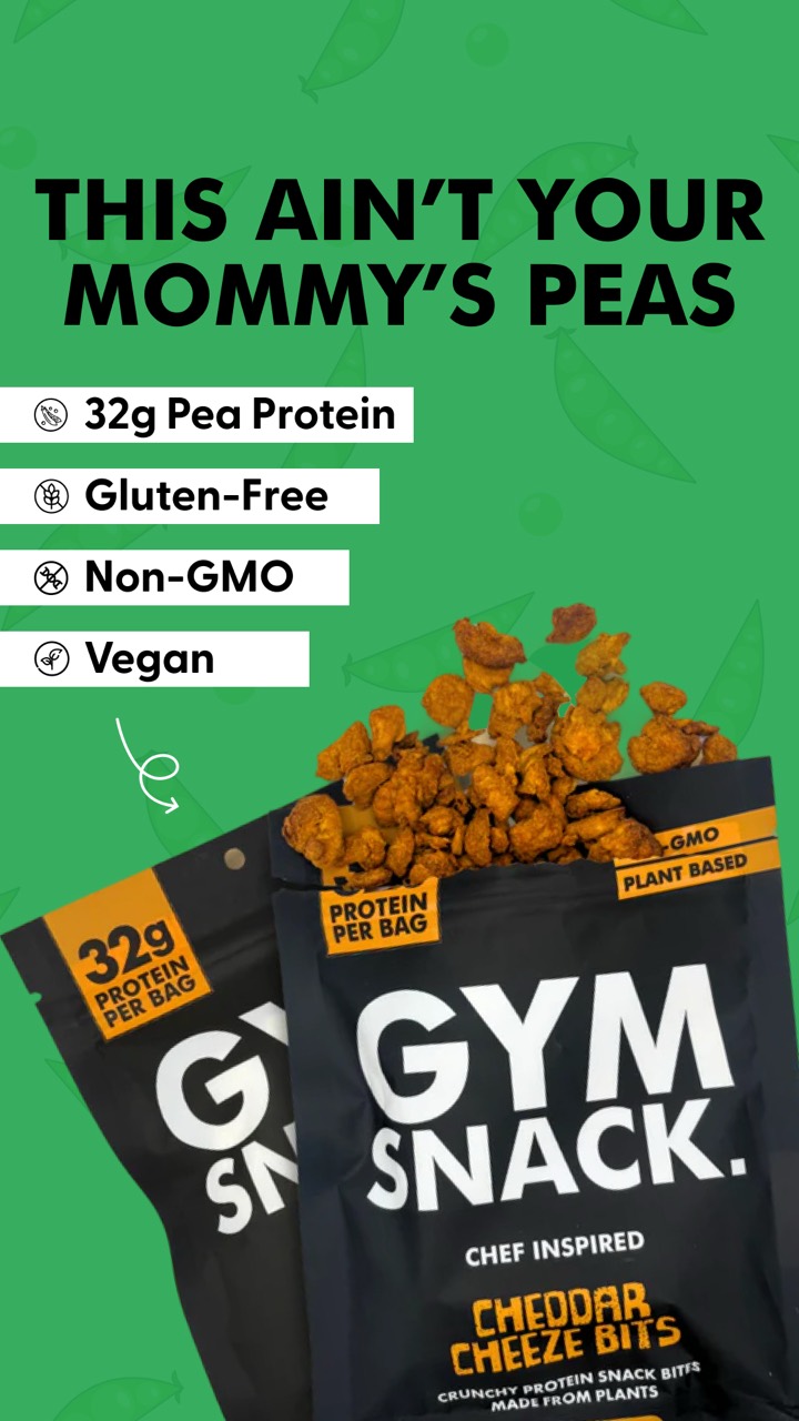 Gym Snack — Cheddar Cheeze Bits creative